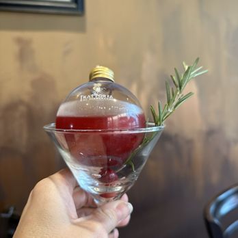 Trattoria Di Bernardone - Pomegranate Martini - it sparkles too! - Italian Near Me - Saint Johns, Florida Trattoria Di Bernardone - Pomegranate Martini - it sparkles too! - Italian Near Me - Saint Johns, Florida