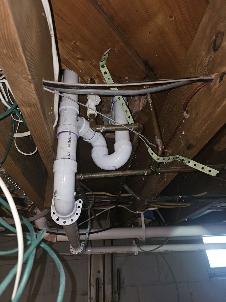 Slide of Dammen's plumbing