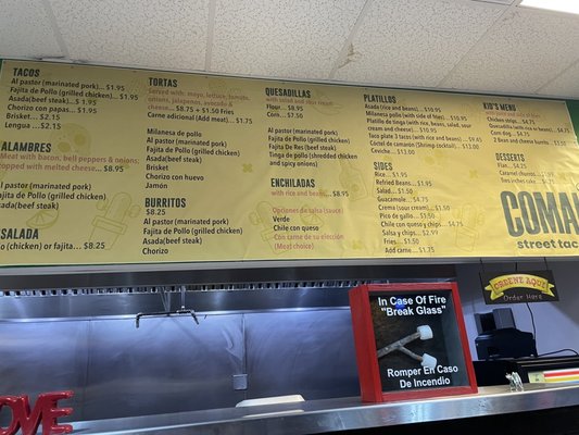 Menu photo 3 Comal Street Tacos Hurst, TX Menu photo 3 Comal Street Tacos Hurst, TX