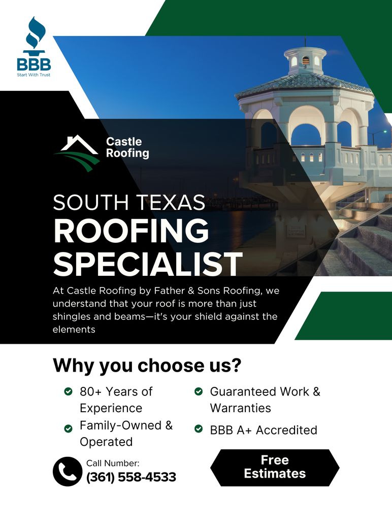 Slide of Castle Roofing