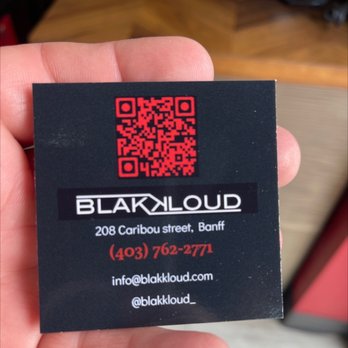 Blakkloud - QR code - Barbers Near Me - Banff, Alberta Blakkloud - QR code - Barbers Near Me - Banff, Alberta