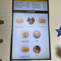 Goodly Cookies - Menu