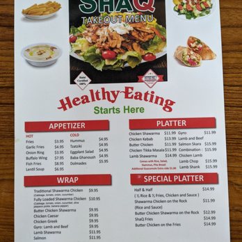 ShaQ - Menu - Falafel Near Me - Santa Clara, California ShaQ - Menu - Falafel Near Me - Santa Clara, California