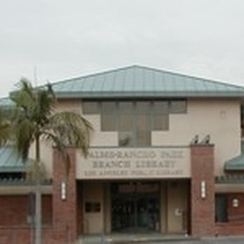 Palms - Rancho Park Branch Library - Libraries Near Me - Los Angeles, California