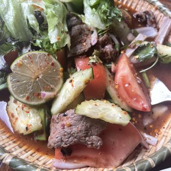 Thai Paradise EDH - Grilled Beef Salad - Thai Near Me - El Dorado Hills, California Thai Paradise EDH - Grilled Beef Salad - Thai Near Me - El Dorado Hills, California
