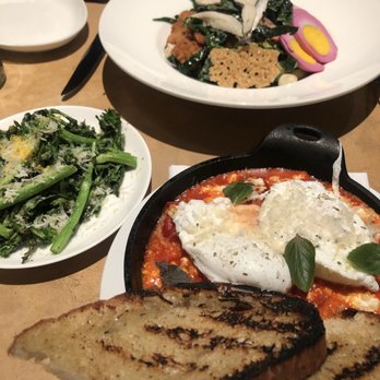 Iron Gate - kale caesar, roasted broccoli and poached eggs. - New American Near Me - Washington, DC, District of Columbia Iron Gate - kale caesar, roasted broccoli and poached eggs. - New American Near Me - Washington, DC, District of Columbia