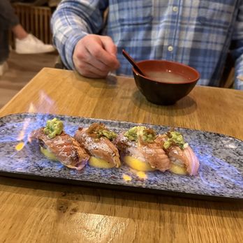 Sushi Cho - Seared salmon belly - Japanese Near Me - Fairfax, Virginia Sushi Cho - Seared salmon belly - Japanese Near Me - Fairfax, Virginia