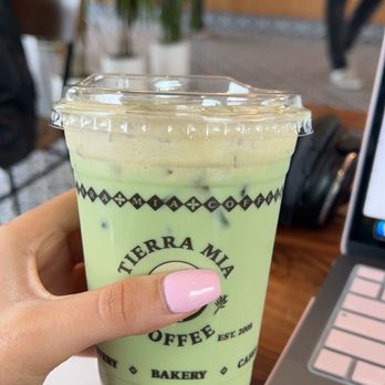 Tierra Mia Coffee - Horchata matcha latte - Coffee & Tea Near Me - Montebello, California Tierra Mia Coffee - Horchata matcha latte - Coffee & Tea Near Me - Montebello, California