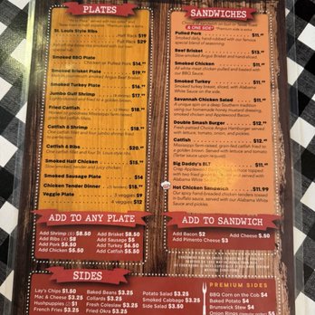 Dunc's BBQ Kitchen - Menu as of 8/23/26 - Barbeque Near Me - Newnan, Georgia