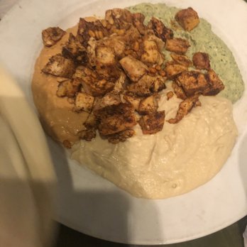 Pita Jungle - Chicken Hummus with Grilled Chicken - New American Near Me - Phoenix, Arizona Pita Jungle - Chicken Hummus with Grilled Chicken - New American Near Me - Phoenix, Arizona