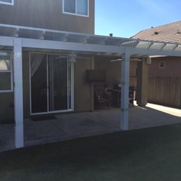 a view of a patio a view of a patio