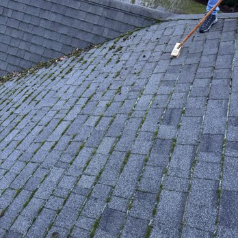Clean Stream Company - Roof cleaning from moss in (progress) - Pressure Washers Near Me - Tualatin, Oregon Clean Stream Company - Roof cleaning from moss in (progress) - Pressure Washers Near Me - Tualatin, Oregon