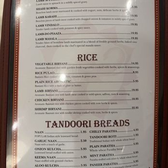 Manohar's Delhi Palace - Menu - Indian Near Me - La Puente, California