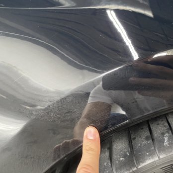 Dallas Auto Body Repair - Paint above the rear driver side tire that's trashed - Body Shops Near Me - Dallas, Texas Dallas Auto Body Repair - Paint above the rear driver side tire that's trashed - Body Shops Near Me - Dallas, Texas