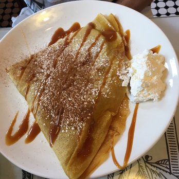 Crepes de Paris - Apples and cinnamon - Breakfast & Brunch Near Me - Pasadena, California Crepes de Paris - Apples and cinnamon - Breakfast & Brunch Near Me - Pasadena, California