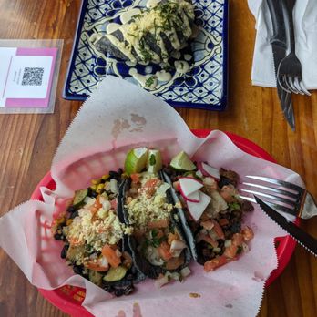 Mis Tacones - Various tacos and corn empanada - Vegan Near Me - Portland, Oregon Mis Tacones - Various tacos and corn empanada - Vegan Near Me - Portland, Oregon