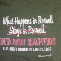 Earth Station Roswell - Ha! Love it, had to get a shirt!
