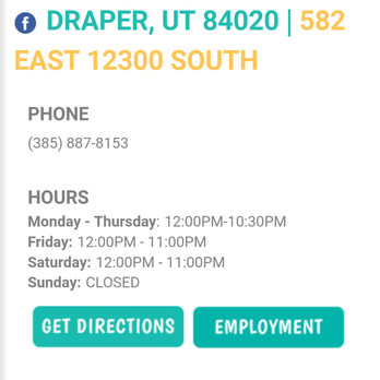 Bahama Buck's - Website clearly shows 10:30pm as their closing time....not 10:00pm. - Shaved Ice Near Me - Draper, Utah Bahama Buck's - Website clearly shows 10:30pm as their closing time....not 10:00pm. - Shaved Ice Near Me - Draper, Utah