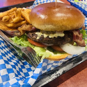 Booty’s Wings Burgers Beer - The Bleu Burger - Tacos Near Me - Goodyear, Arizona Booty’s Wings Burgers Beer - The Bleu Burger - Tacos Near Me - Goodyear, Arizona