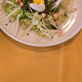 Brasserie D - Frisee lardon - French Near Me - Nyack, New York