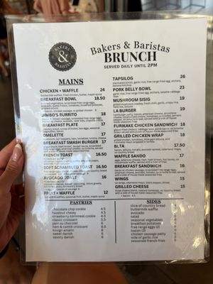Menu photo 1 Bakers & Baristas Artesia, CA Menu photo 1 Bakers & Baristas Artesia, CA