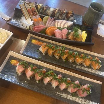 Show Sushi - Sashimi Combo Roll Combo - Sushi Bars Near Me - La Palma, California Show Sushi - Sashimi Combo Roll Combo - Sushi Bars Near Me - La Palma, California
