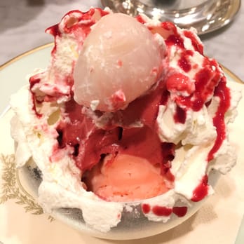 Ladurée - Inside of rose petal ice cream creation. - Tea Rooms Near Me - Vancouver, British Columbia Ladurée - Inside of rose petal ice cream creation. - Tea Rooms Near Me - Vancouver, British Columbia