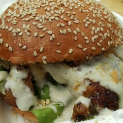 Bill Or Beak - Chicken caesar burger - absolutely divine
