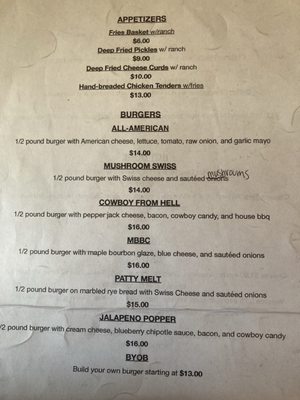 Menu photo 2 Pickles Bar and Grill Hazelhurst, WI