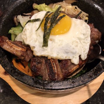 BAB Korean Bistro - Galbi (Short Rib) Bibim Bab - Korean Near Me - Brookline, Massachusetts BAB Korean Bistro - Galbi (Short Rib) Bibim Bab - Korean Near Me - Brookline, Massachusetts