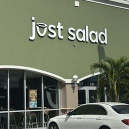 Exterior outside entrance of Just Salad - Pembroke Pines, Florida Exterior outside entrance of Just Salad - Pembroke Pines, Florida