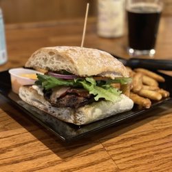 The Chapp Wine & Tap - The Chapp Bacon & Cheese Burger