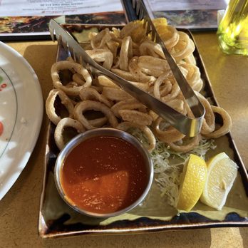 La Piazza - Fried Calamari - Pizza Near Me - Allentown, New Jersey