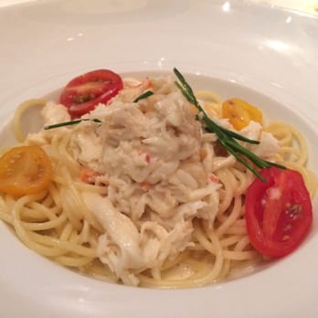 The Clocktower - Spaghettini with crab meat - British Near Me - New York, New York The Clocktower - Spaghettini with crab meat - British Near Me - New York, New York