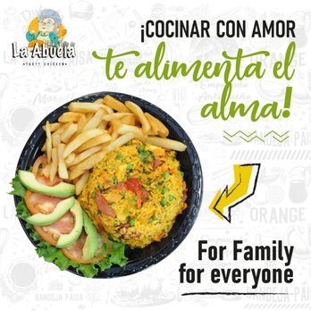 Riko Pollo by La Abuela - Chicken rice - Colombian Near Me - Duluth, Georgia Riko Pollo by La Abuela - Chicken rice - Colombian Near Me - Duluth, Georgia