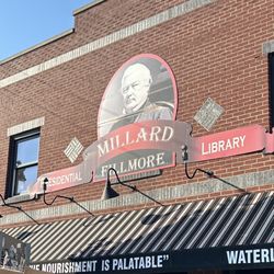 The Millard Fillmore Presidential Library - Front entrance