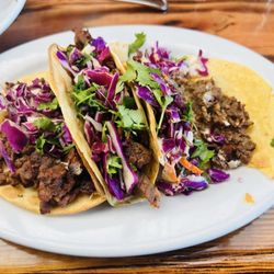 Daft Badger Brewing - Bulgogi tacos were excellent!