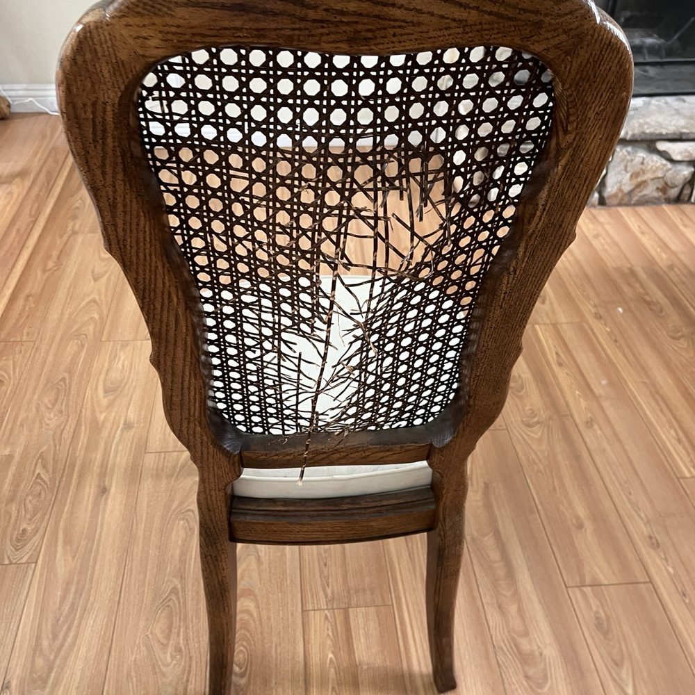 Quality Furniture Services - Before Back - Furniture Reupholstery Near Me - Irvine, California Quality Furniture Services - Before Back - Furniture Reupholstery Near Me - Irvine, California