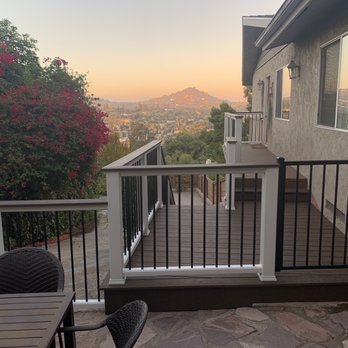 Second Wind Deck Master - New spiced rum Trex decking. New railing and gates. - Decks & Railing Near Me