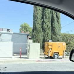 AT&T Store - Generator powering internet service
