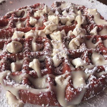 Red Maple - Red Red Velvet Belgian Waffle - Cafes Near Me - Los Angeles, California Red Maple - Red Red Velvet Belgian Waffle - Cafes Near Me - Los Angeles, California
