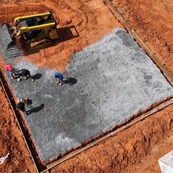 Battlefield Services - Monolithic slab foundation done by BATTLEFIELD SERVICES