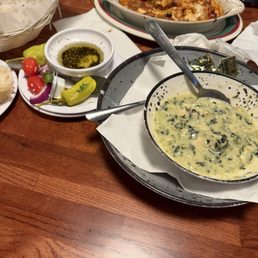 We had eaten lasagna and chicken gnocchi, my personal fav!