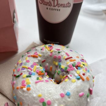 Stan's Donuts & Coffee - Vanilla cake donut and chai latte - Coffee & Tea Near Me - Oak Brook, Illinois Stan's Donuts & Coffee - Vanilla cake donut and chai latte - Coffee & Tea Near Me - Oak Brook, Illinois