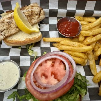 Luna's Eat & Drink - Grilled Mahi Sandwhich - Southern Near Me - Orange Beach, Alabama Luna's Eat & Drink - Grilled Mahi Sandwhich - Southern Near Me - Orange Beach, Alabama