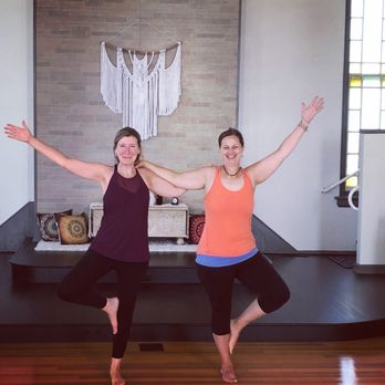 Fairy Moon Yoga - Beth and Cate getting their balance on - Yoga Near Me - Parryville, Pennsylvania Fairy Moon Yoga - Beth and Cate getting their balance on - Yoga Near Me - Parryville, Pennsylvania