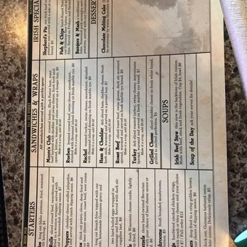Moore's Irish Pub - Menu - Irish Pub Near Me - Manitowoc, Wisconsin