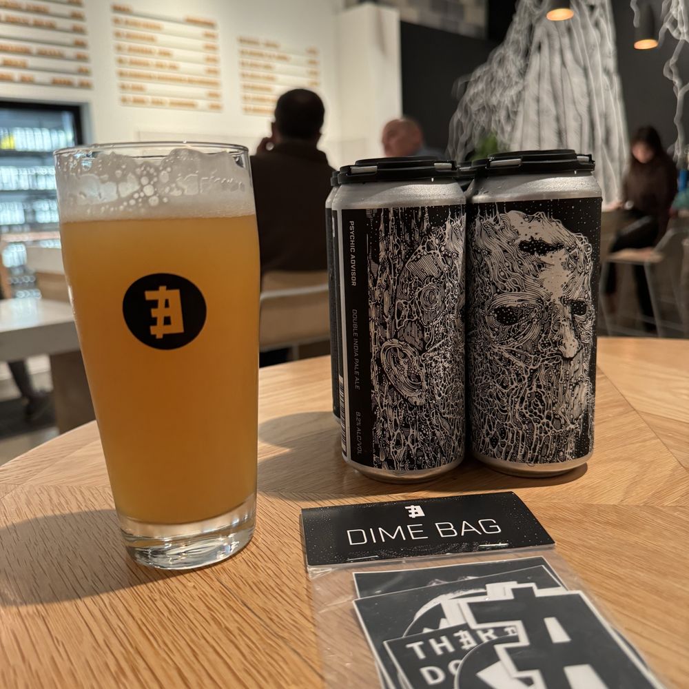 There Does Not Exist - 'Hello We're Here' IPA, 4 pack to-go, and a Dime Bag of Stickers - Brewpubs Near Me - San Luis Obispo, California There Does Not Exist - 'Hello We're Here' IPA, 4 pack to-go, and a Dime Bag of Stickers - Brewpubs Near Me - San Luis Obispo, California