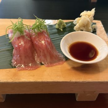 Mensho - Wagyu nigiri - Noodles Near Me - Houston, Texas Mensho - Wagyu nigiri - Noodles Near Me - Houston, Texas