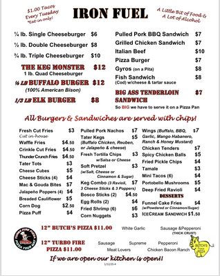 Menu photo 4 The Iron Keg Shelbyville, IL Menu photo 4 The Iron Keg Shelbyville, IL